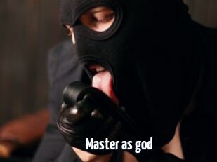 Master_as_god